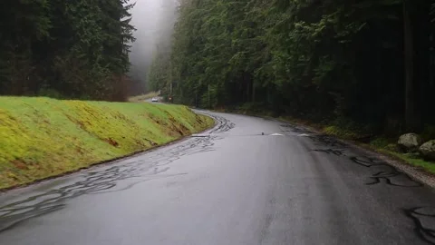 Going into the fog Video stock 171102800