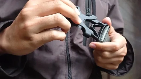 Going to the forest with a backpack Stock Footage 150216044