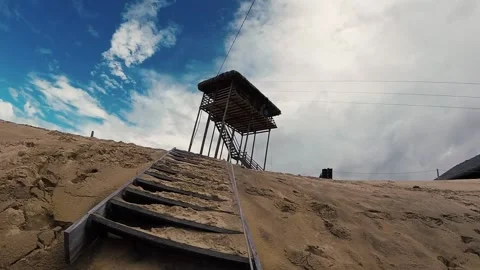 Going Up Hill Stock Footage 194451891