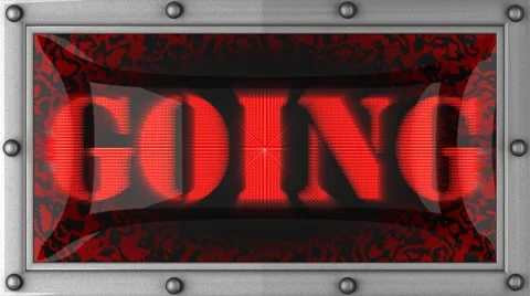 Going on led Vídeos de archivo 8762228