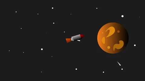 Going to mars and searching for landing and discovery for new life Stock Footage 295587504