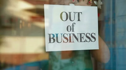 Going Out Of Business Video stock 12209636