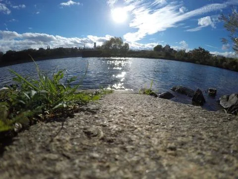 Going to the river Stock Photos