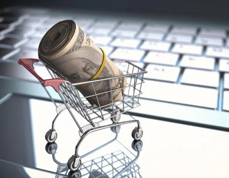Going Shopping Illustrazione stock