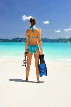 Going snorkeling Stock Photos