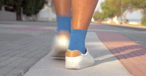 Going in for speed walking Stock Footage 61815281