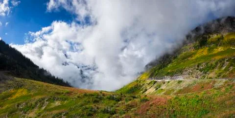 Going to the Sun Road Stock Photos