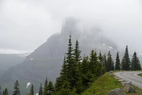 Going to the Sun Road Stock Photos