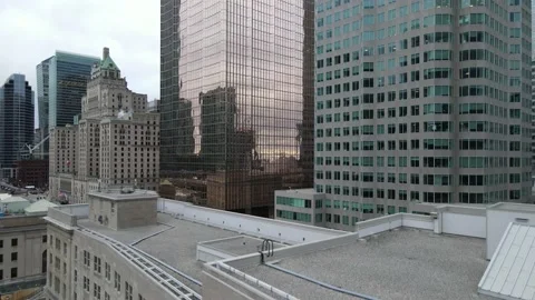 Going up tall buildings Stock Footage 146622084