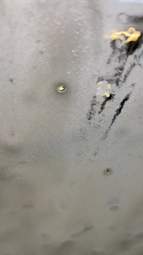 Going Through the Car Wash Stock Footage 169262755