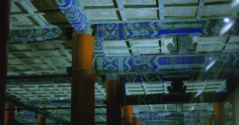 Going through doorway Stock Footage 143440716