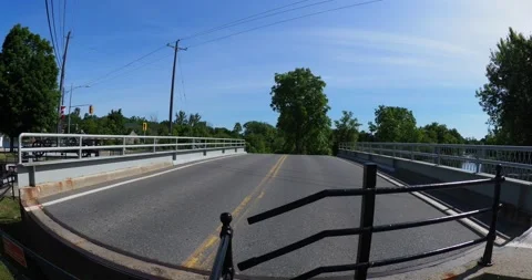 Going through the locks of the Rideau waterway in Ontario Stock Footage 223373074