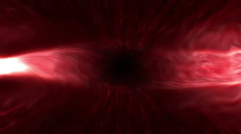 Going through a red abstract Vidéo 52580070