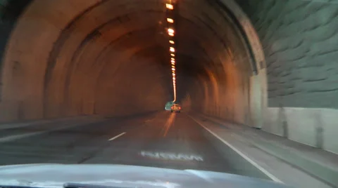 Going through tunnel Video stock 30490210