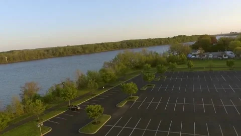 Going towards Delaware River Stock Footage 133969529