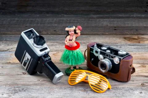 Going on Vacation. Stock Photos