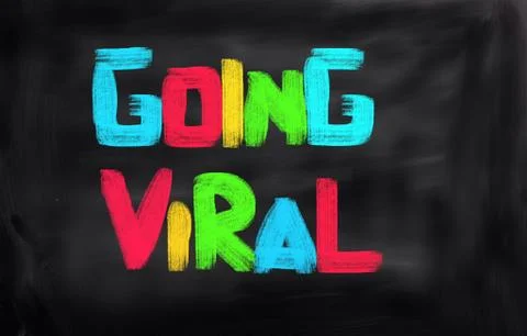 Going Viral Concept Stock-Illustration