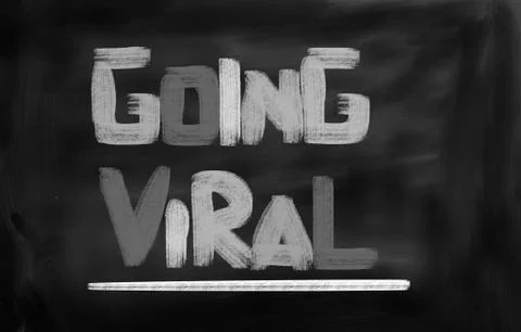 Going Viral Concept Stock Illustration