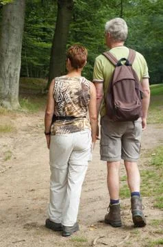 Going for a walk Stock Photos