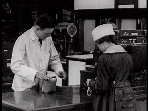 The goings on in a general store in 1925. Stock Footage 74777460
