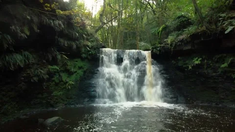 Goit Stock waterfall Stock Footage 141428273
