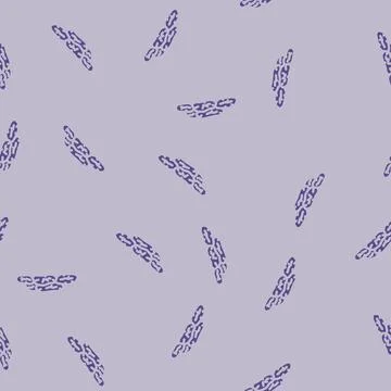 Goji dried fruit glyph vector seamless pattern Stock Illustration