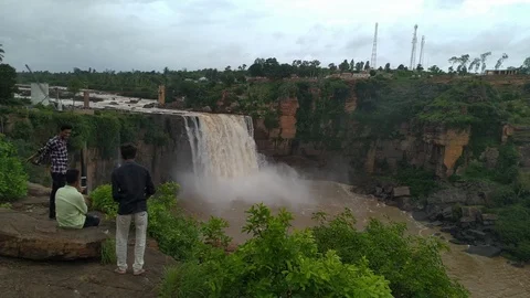 Gokak falls Stock Footage 118052299
