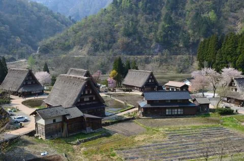 Gokayama Stockfoto's