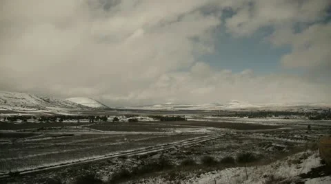 Golan hights snow 2 動画素材 10824182