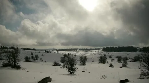 Golan hights snow 5 動画素材 10816539