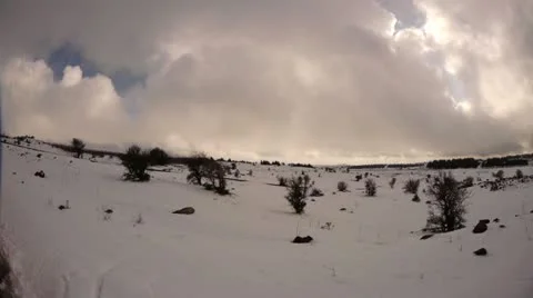 Golan hights snow 7 動画素材 10812959