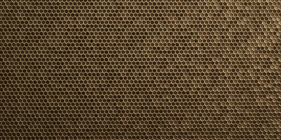 Gold 3d pattern may be used as a greeting, invitation background or copy space. Stock Photos