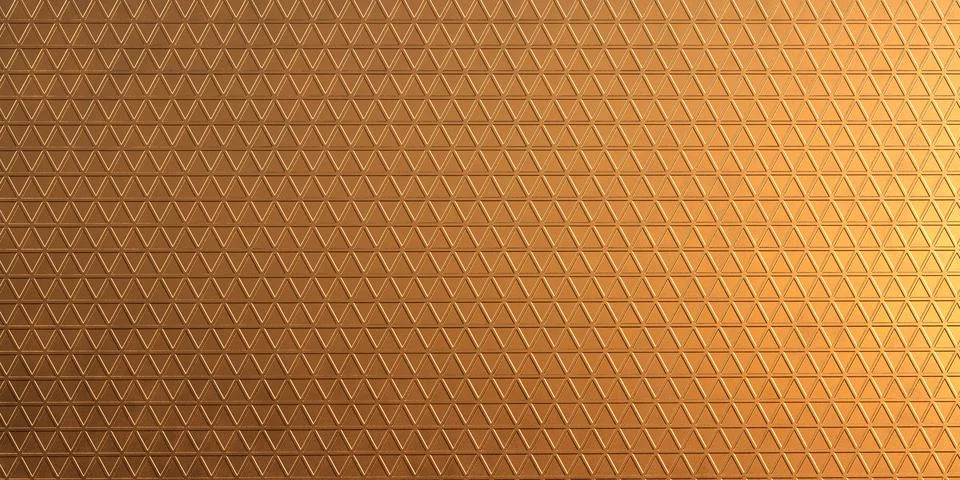 Gold 3d pattern may be used as a greeting, invitation background or copy space. Stock Photos