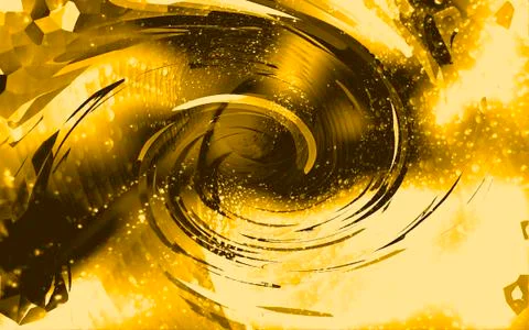 Gold abstract background Stock Illustration