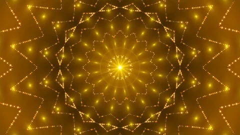 Gold abstract background, motion light and particles, loop Stock Footage 82462038