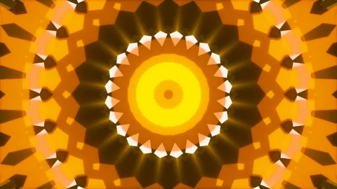 Gold abstract background, motion shapes, loop Stock Footage 87128143