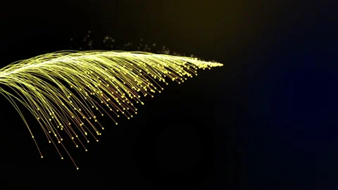 Gold abstract backgrounds digital line with glitter, Motion graphic background Stock Footage 130198256