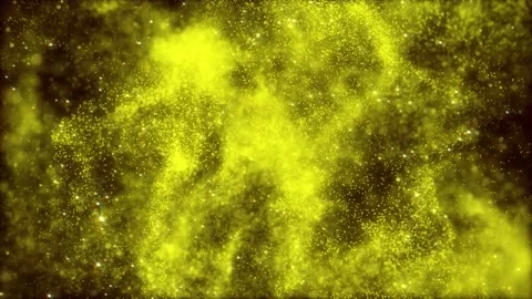 Gold abstract bokeh background. Abstract dark glitter fire particles lights Stock Footage 231906695