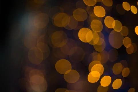 Gold abstract bokeh background Stock Photos