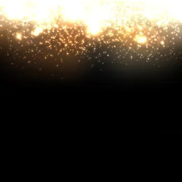 Gold abstract dark background Stock Illustration