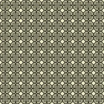 Gold abstract geometric pattern, vector seamless, texture background Stock Illustration