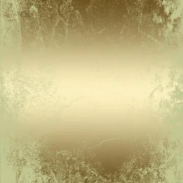 Gold abstract grunge background pattern, vintage texture Stock Photos