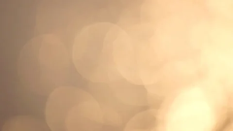 Gold Abstract Lights bokeh background Stock Footage 76935677