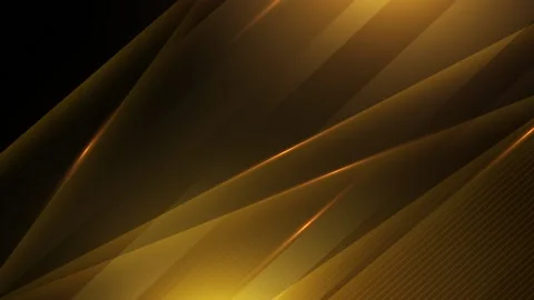 Gold Abstract lights lines background. Seamless loop Video stock 131583431