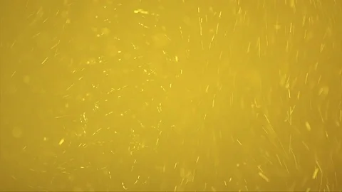 Gold Abstract Particles Floating Stock Footage 79480214