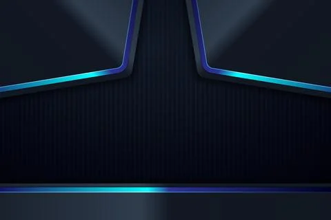 Gold Abstract vector background board for text and message design modern. v.. Stock Illustration