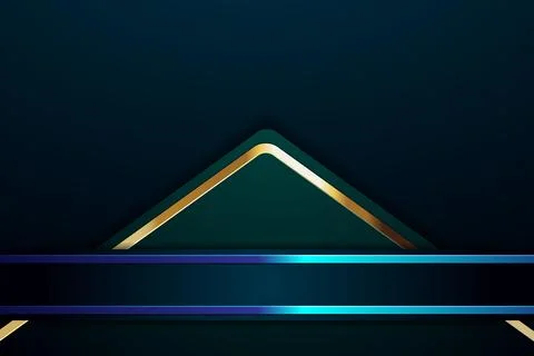 Gold Abstract vector background board for text and message design modern. v.. Stock Illustration