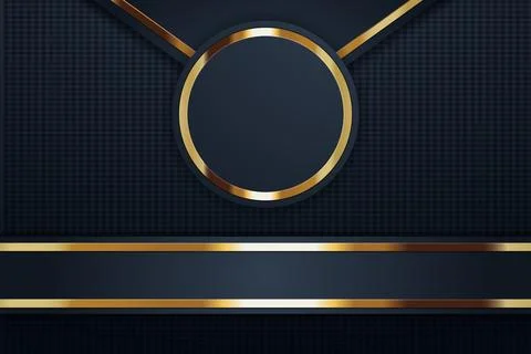 Gold Abstract vector background board for text and message design modern. v.. Stock Illustration