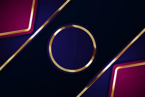 Gold Abstract vector background board for text and message design modern. v.. Illustrazione stock