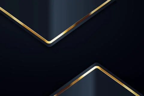 Gold Abstract vector background board for text and message design modern. v.. Stock Illustration